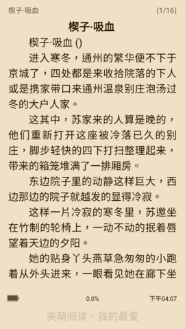 美萌小说正式版宣传图2